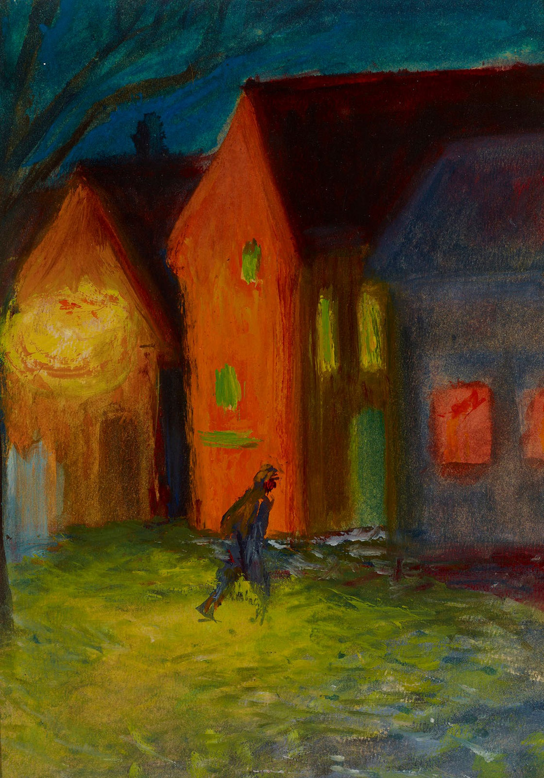 Judit Reigl, Visiteur nocturne, 1946