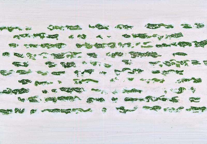 Judit Reigl, L'Art de la fugue, 1982