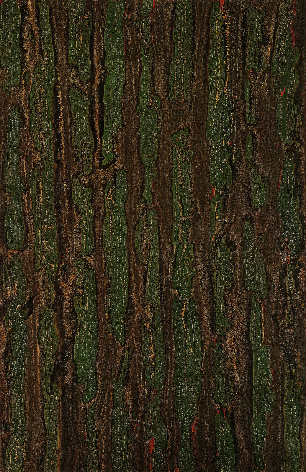 Judit Reigl, Volutes, torsades, colonnes, métal, 1983