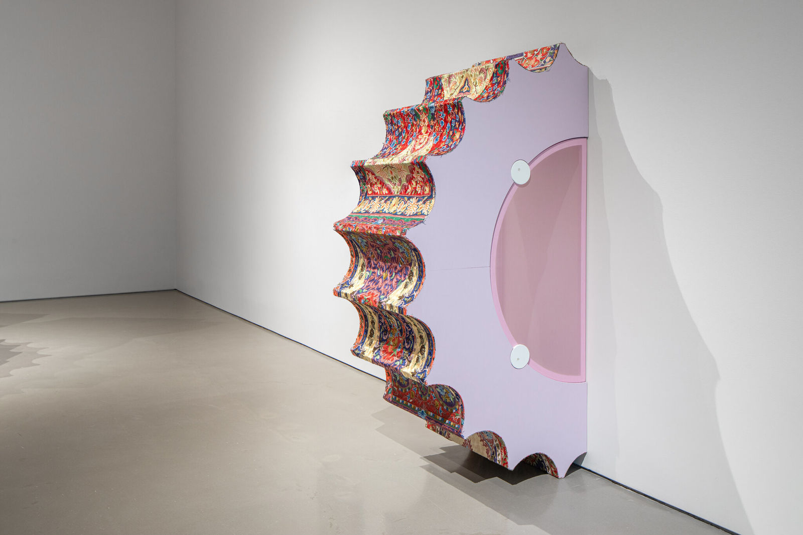 Baseera Khan, Second Skin, Column 3, 2022