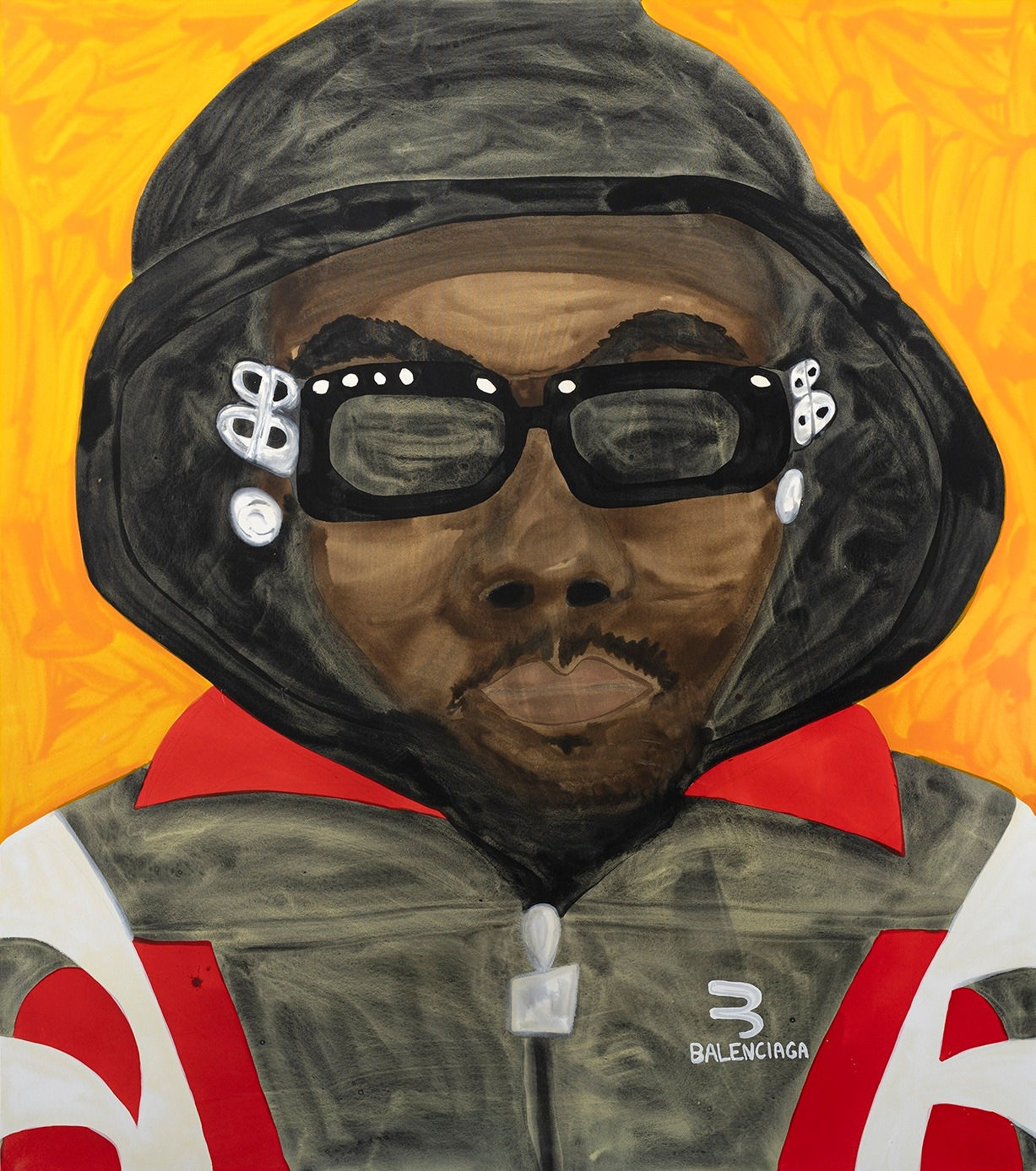 Travis Fish, Offset/Balenciaga, 2022