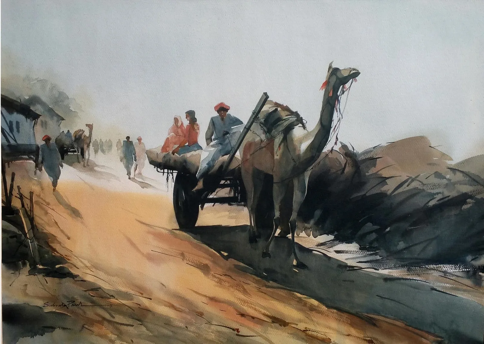 Subrata Paul, Journey at Gujarat, NA