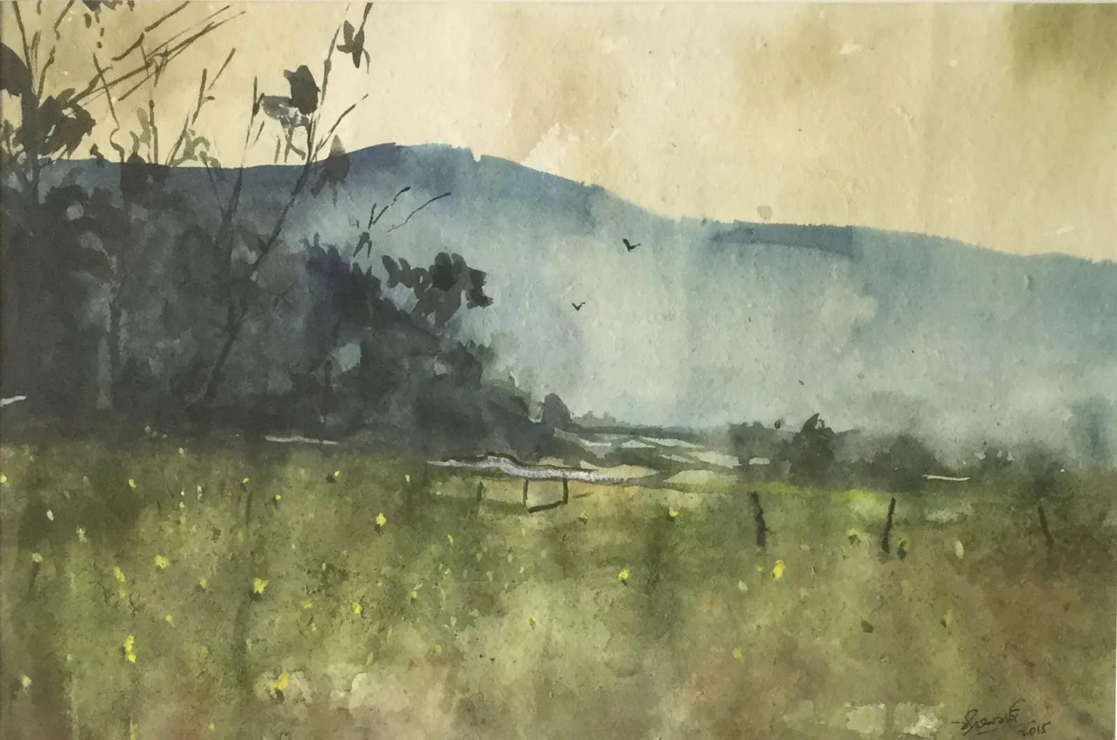 Srinivas Mancha, Landscape-I, 2015