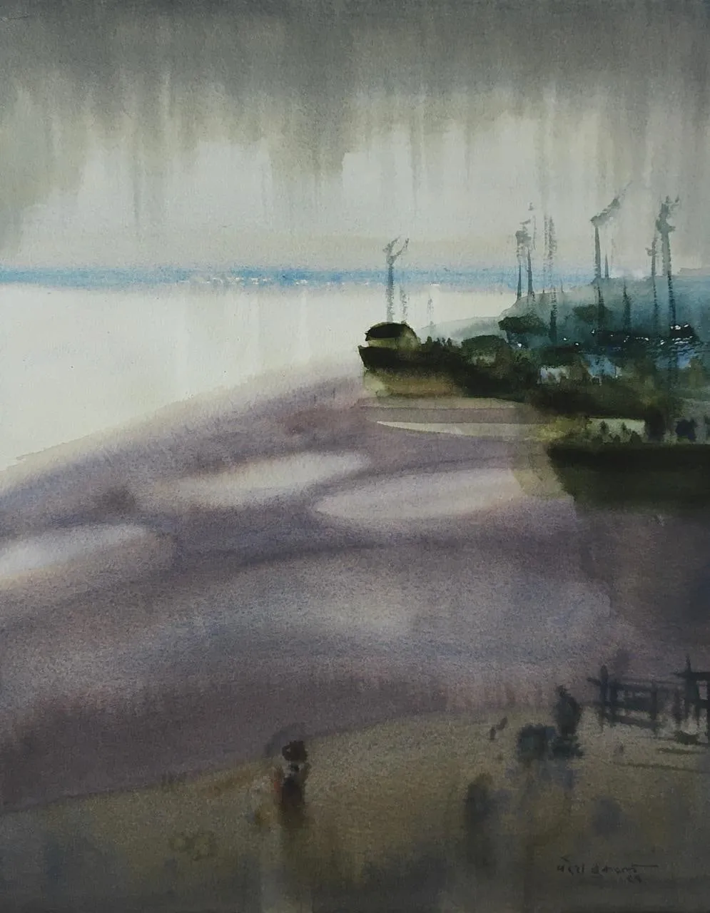 Paresh Thukrul, Winter Night, NA