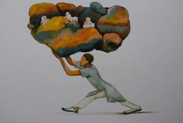 Sunil M Lohar, My Piece of Land-I