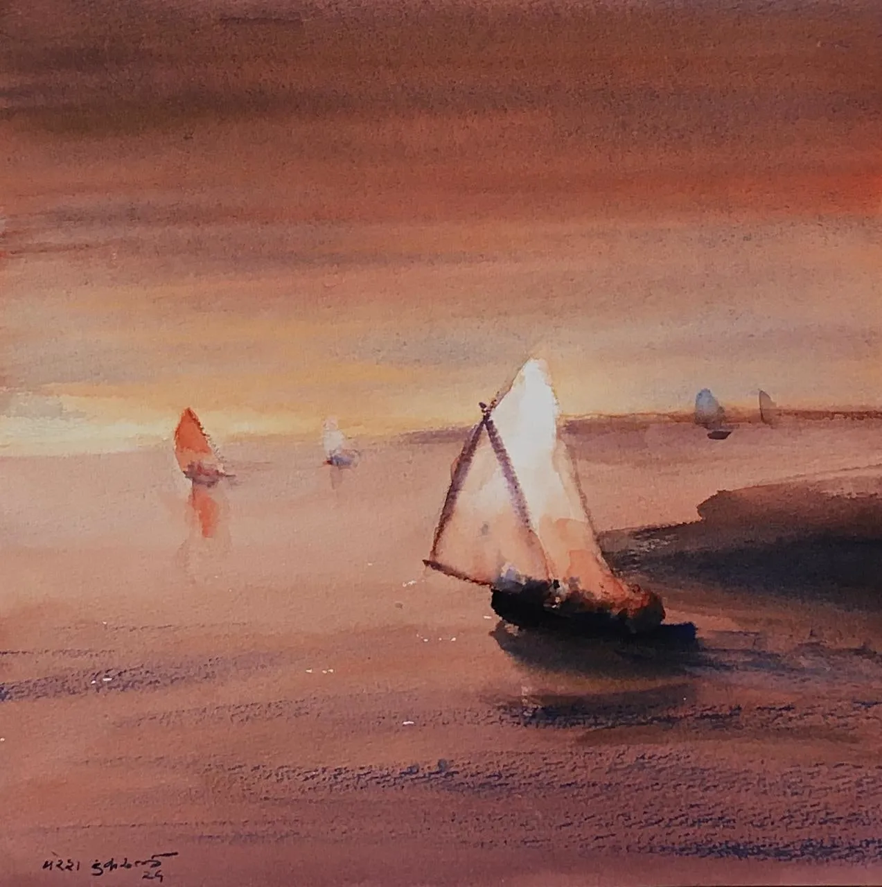 Paresh Thukrul, Shoreline - 3, NA