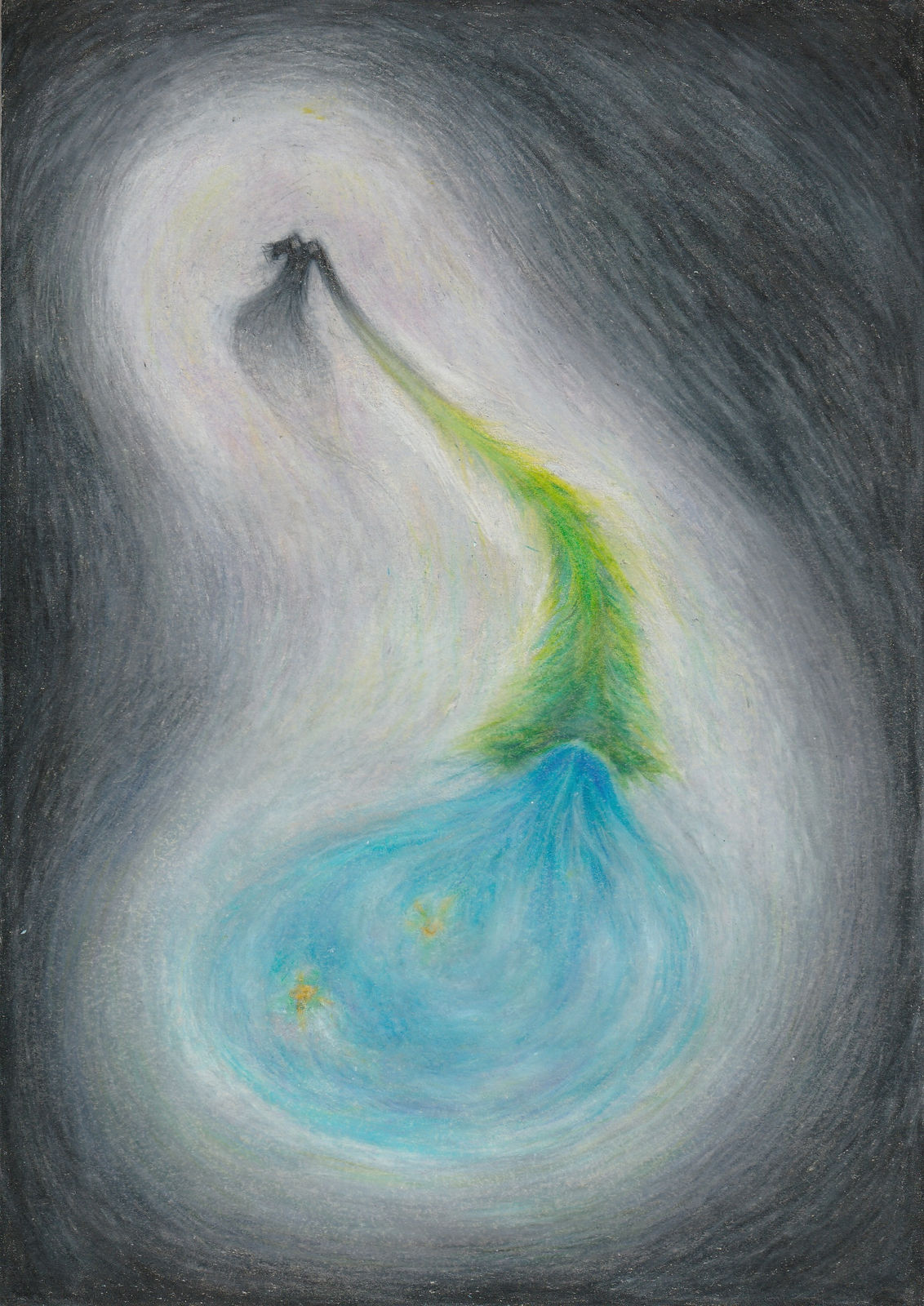 Naoyo Fukuda, 夢ノート／袖の涙 ／泉 #02 , Dream Note / Tears in Sleeve / Fountain #02, 2023 - 2024