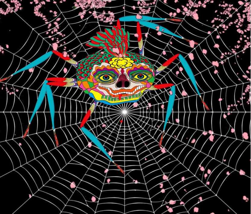 Keiichi Tanaami, The Laughing Spider, 2016