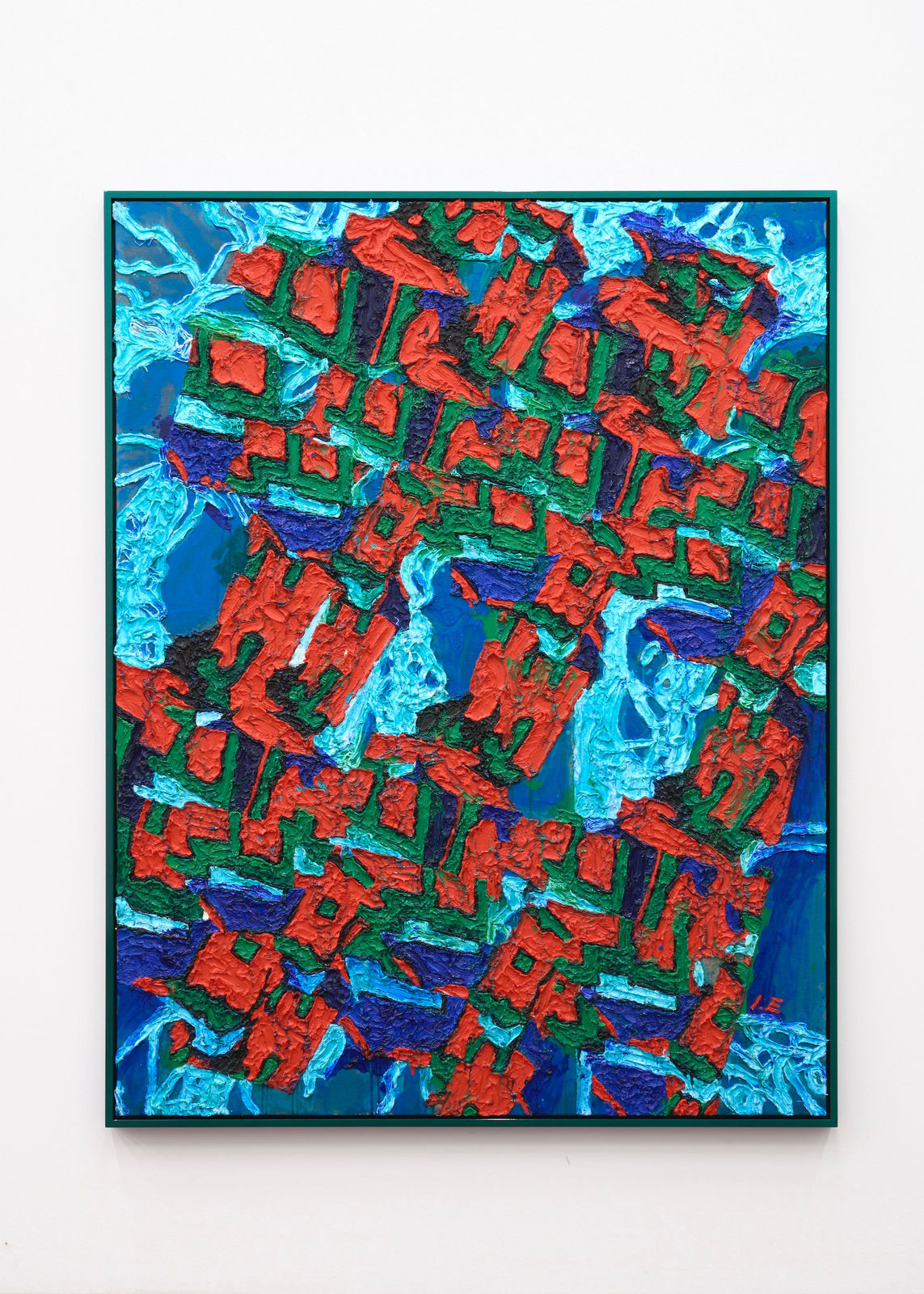 Ida Ekblad, SUNLESS DRIZZLE, 2022