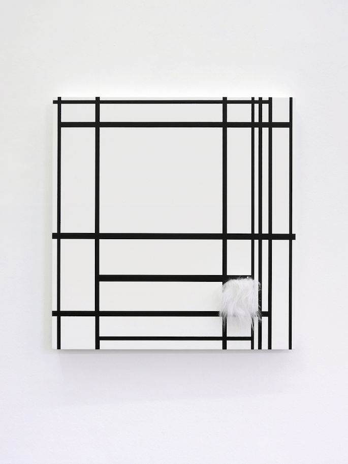 Sylvie Fleury, Composition with Blue, 2021