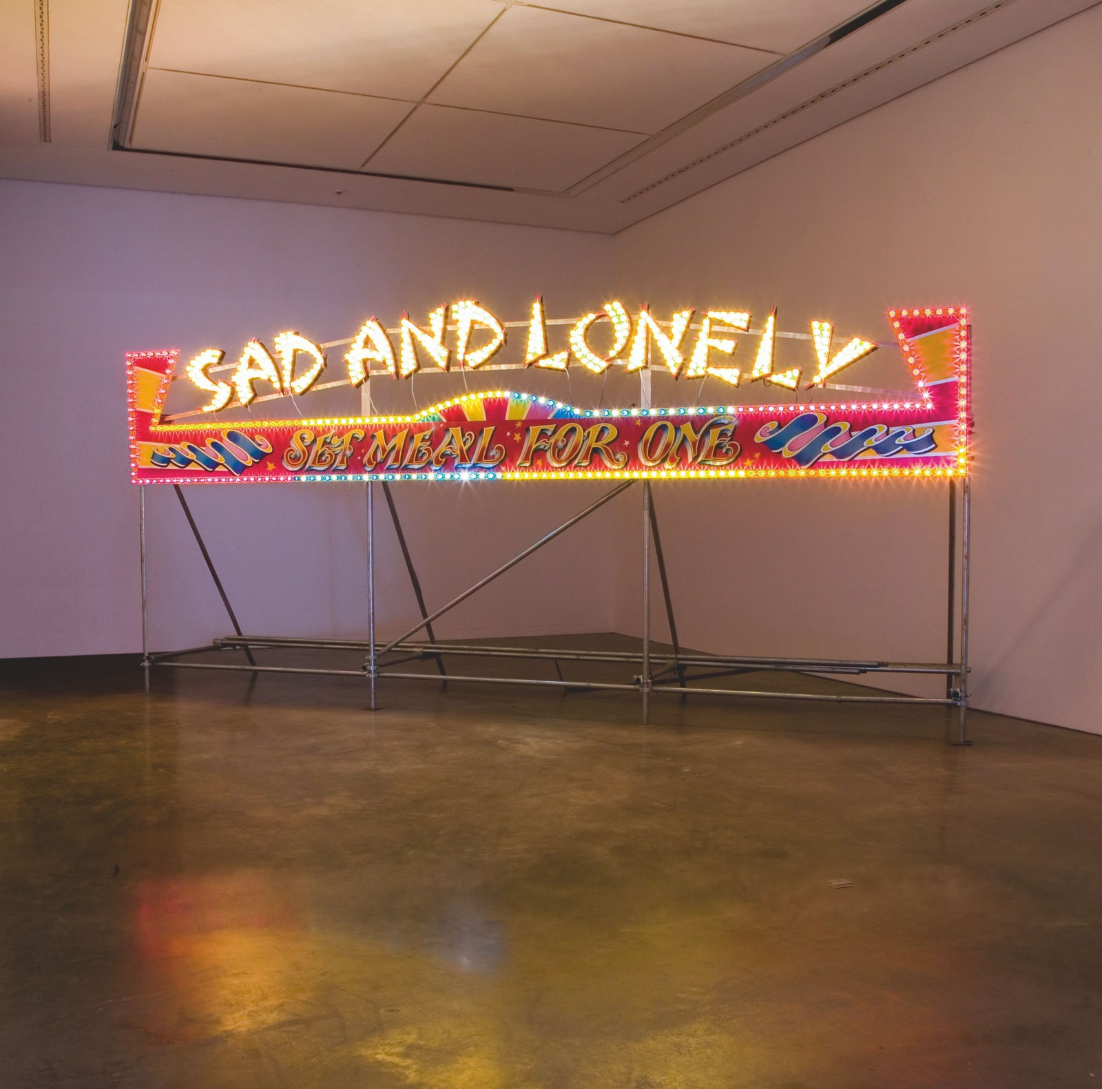 The Estate of Rose Finn-Kelcey, Sad and Lonely (set meal for one), 2006