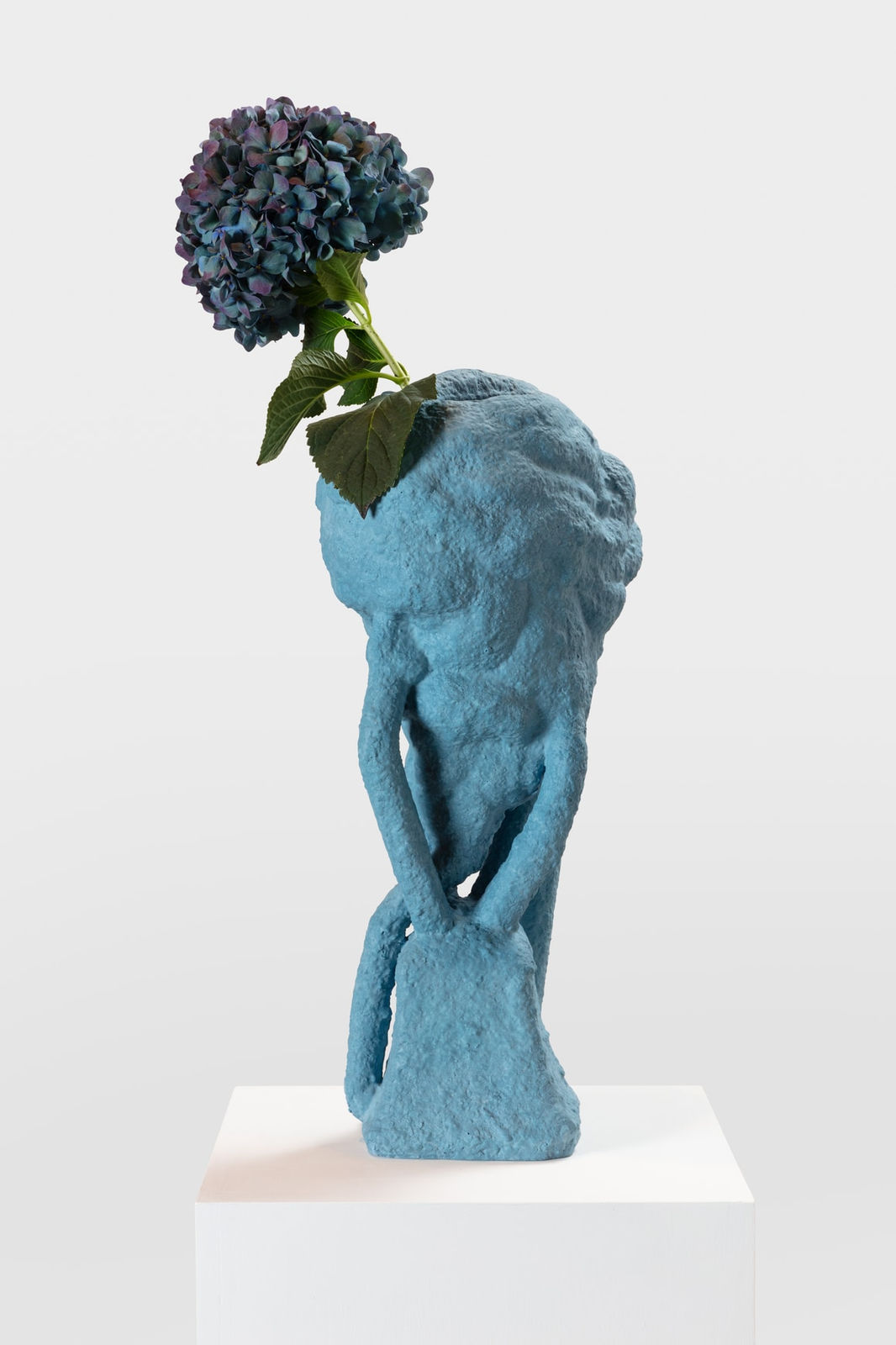 Goshka Macuga, Rabindranath Tagore (Blue), 2022