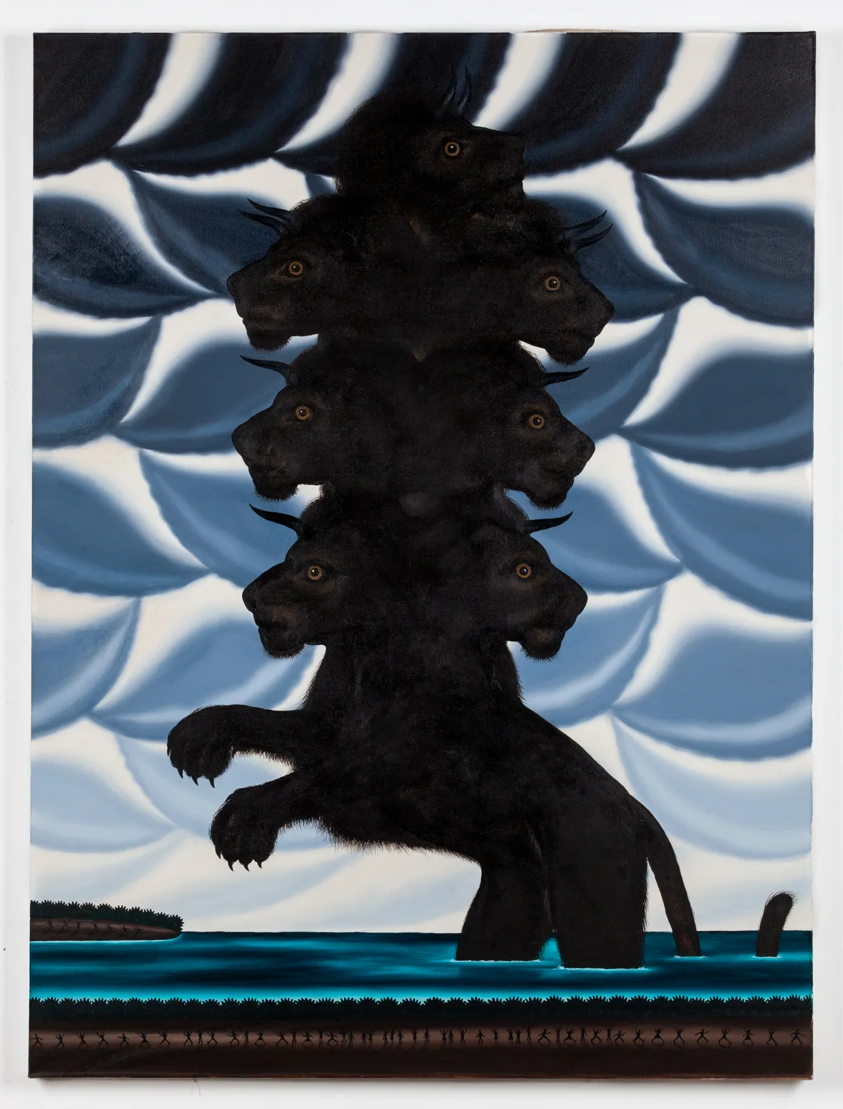 Roger Brown, Beast Rising from the Sea, 1983
