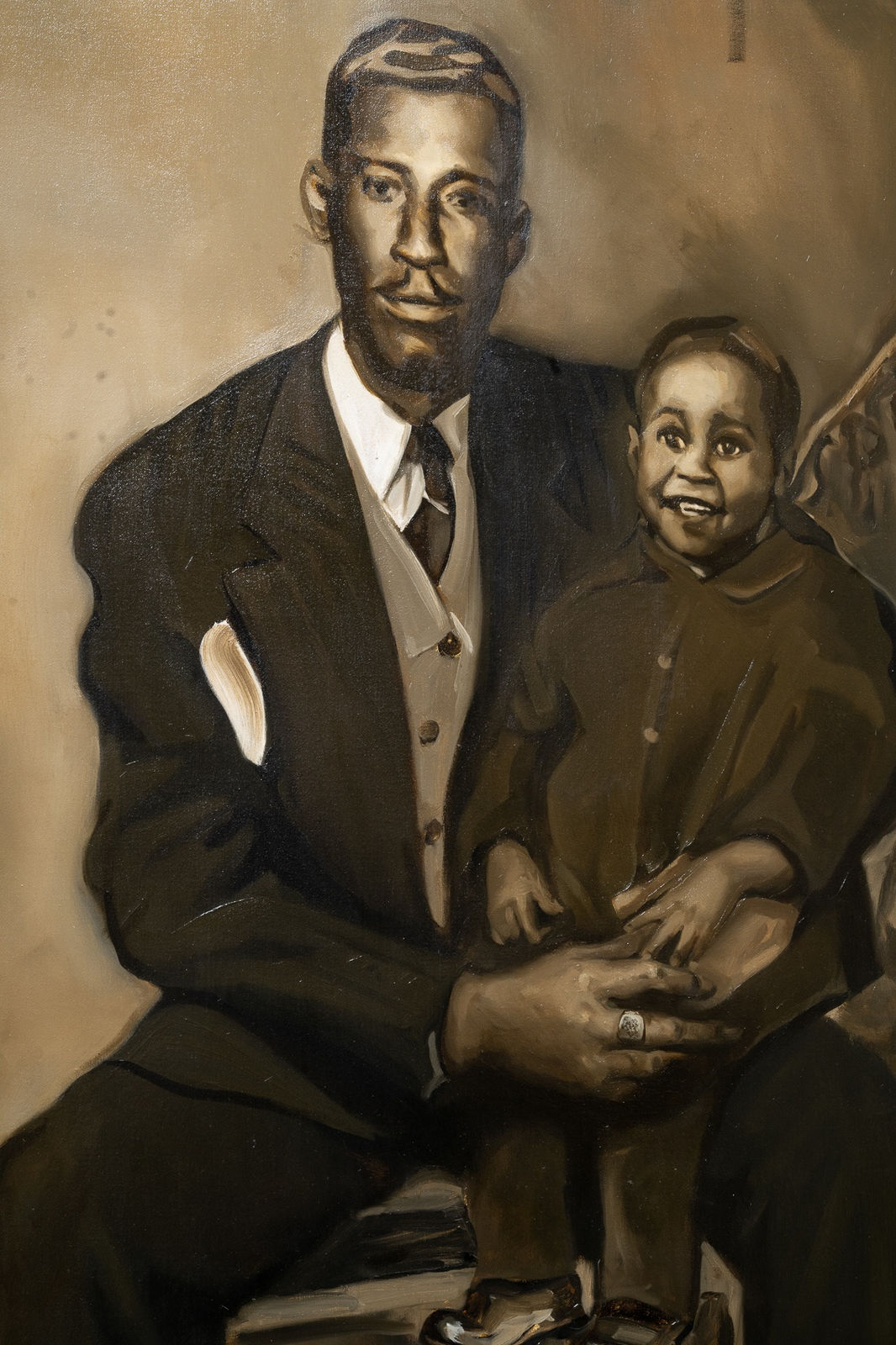 Thelonious Stokes, A Post Mortem Portrait of Emmett and Louis Till, 2021