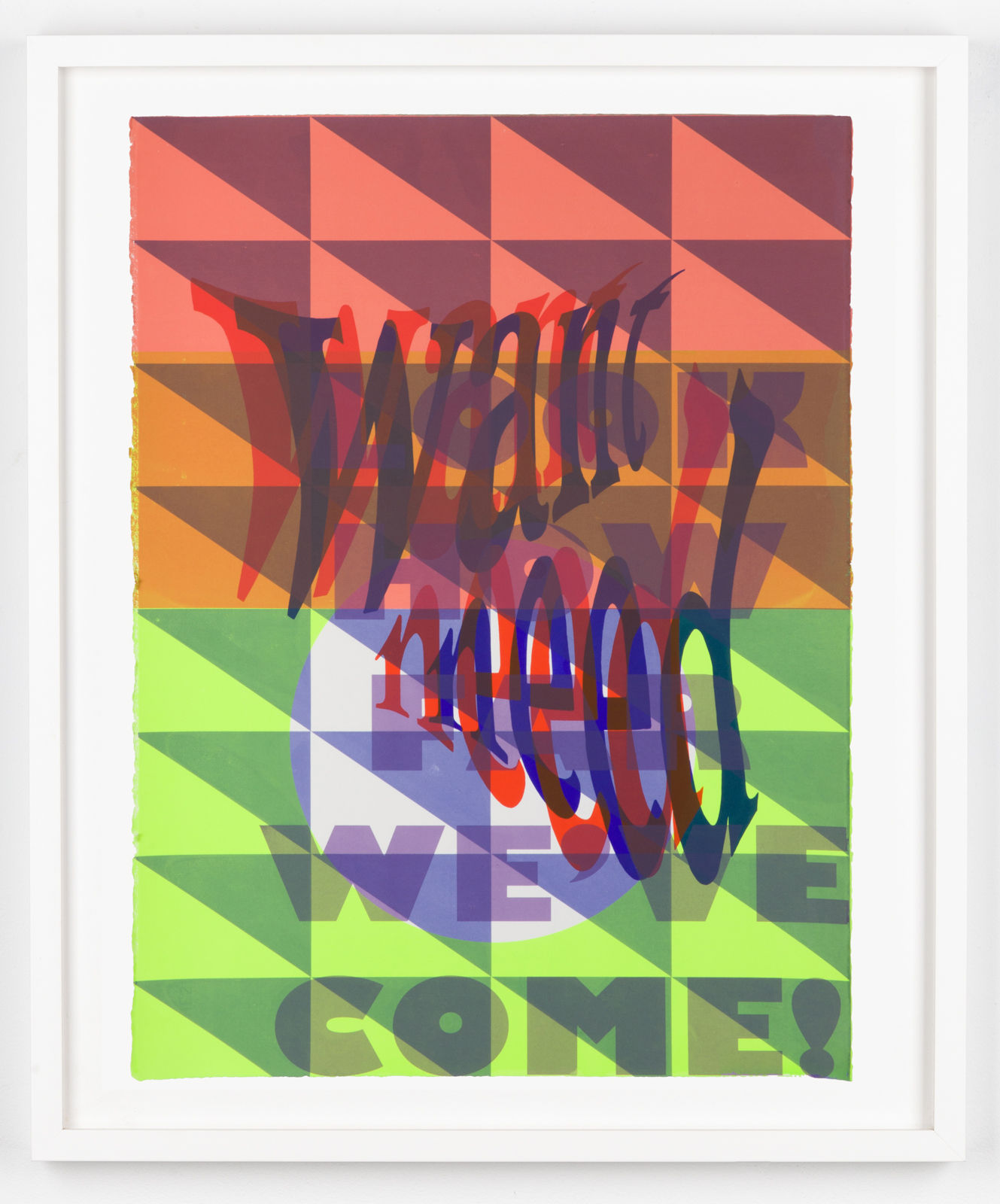 Jeffrey Gibson, LOOK HOW FAR WE’VE COME!, 2016