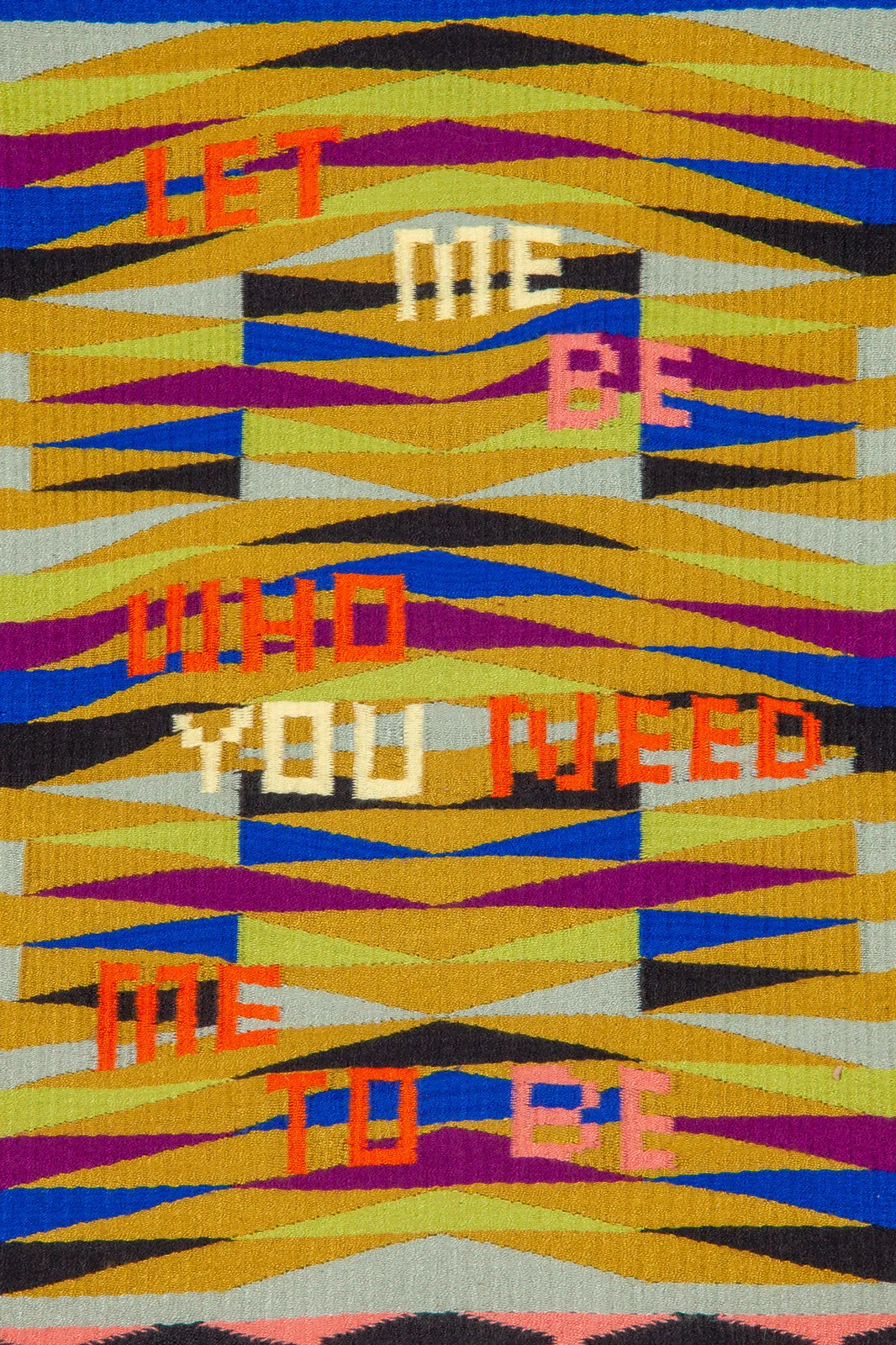 Jeffrey Gibson, Let Me Be Who You Want Me to Be, 2021