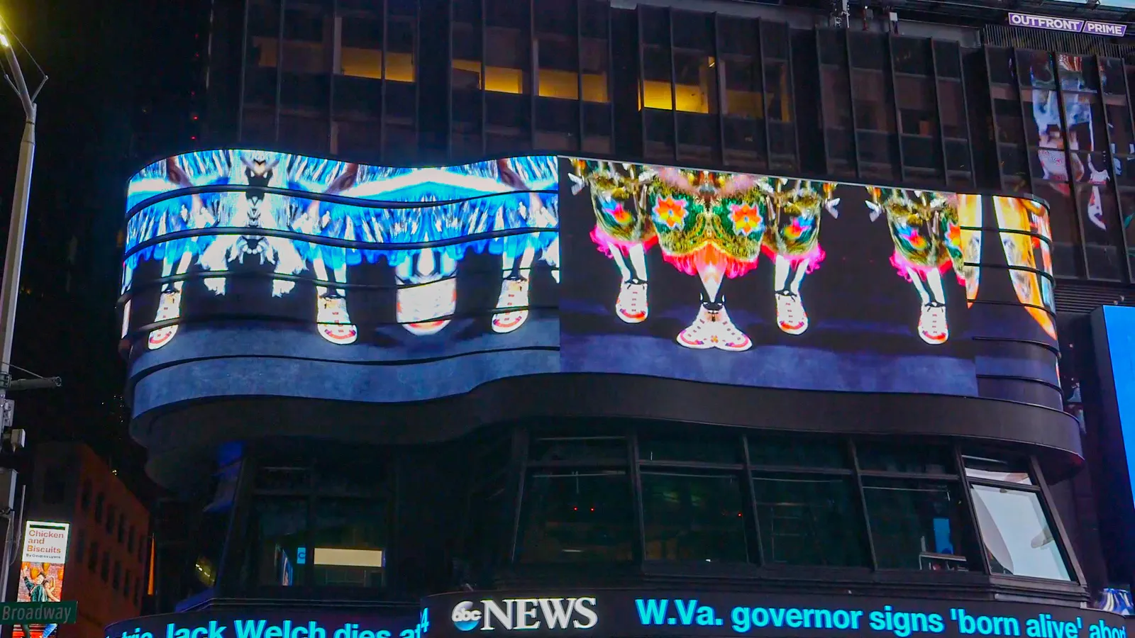 Jeffrey Gibson, SHE NEVER DANCES ALONE, 2020