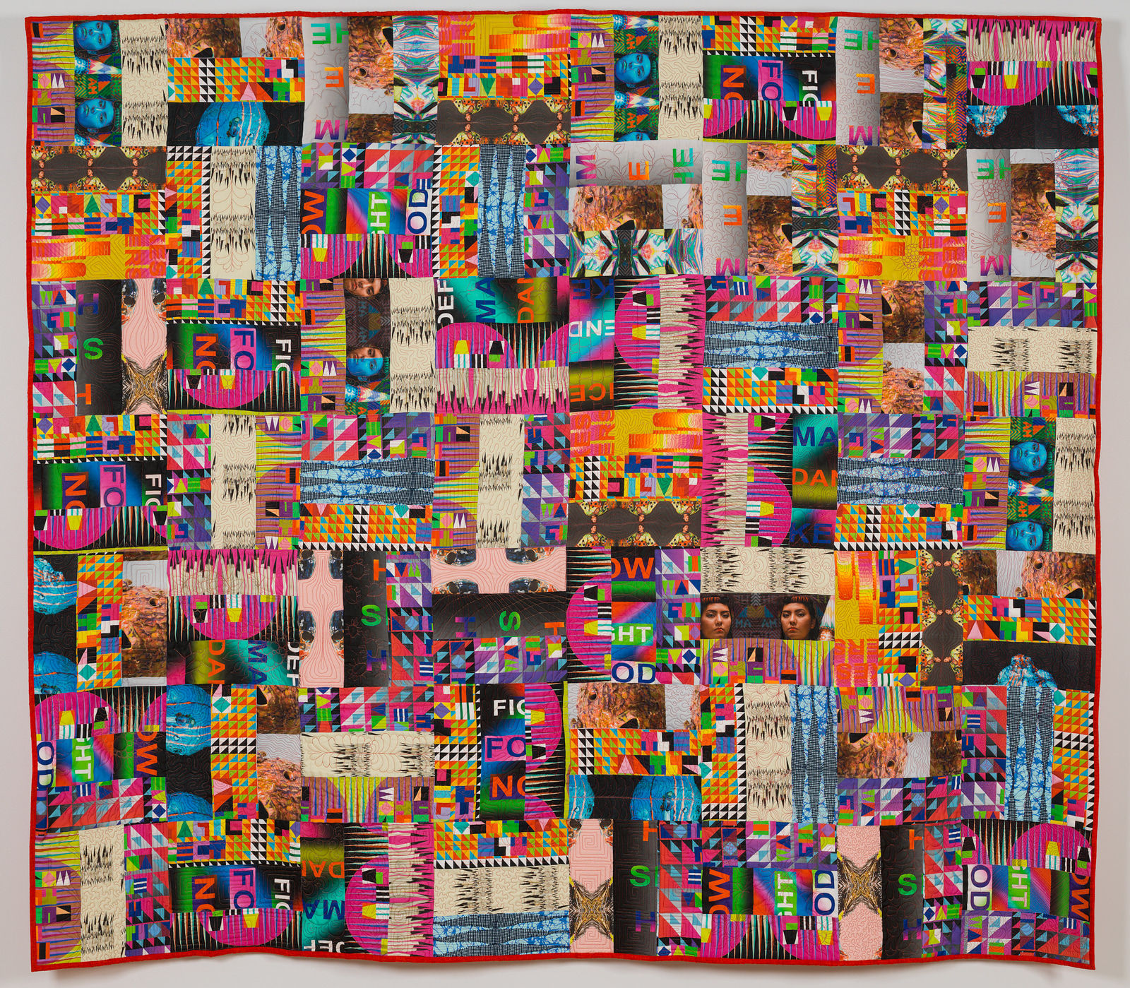 Jeffrey Gibson, SHE KNOWS OTHER WORLDS, 2019