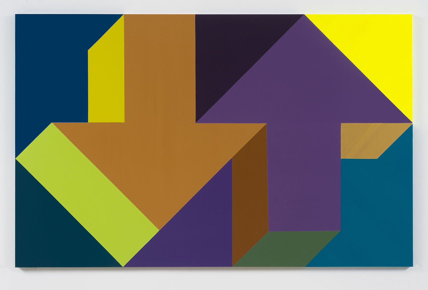 Tony Tasset, Arrow Painting 64, 2016