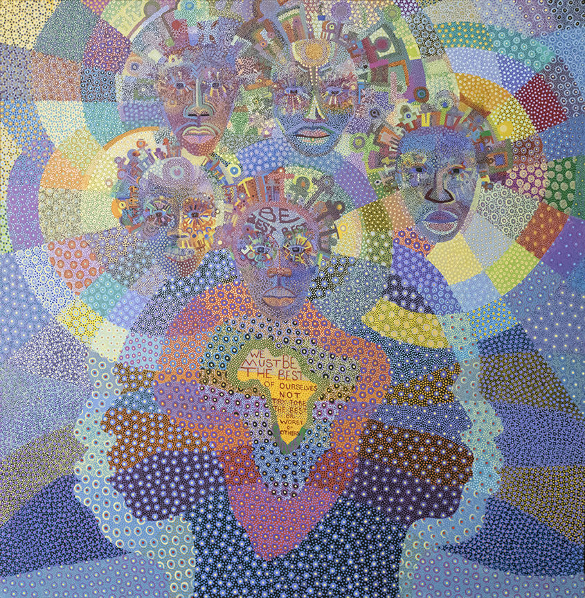 Gerald Williams, Message from a Giant - Garvey, 1976-2017