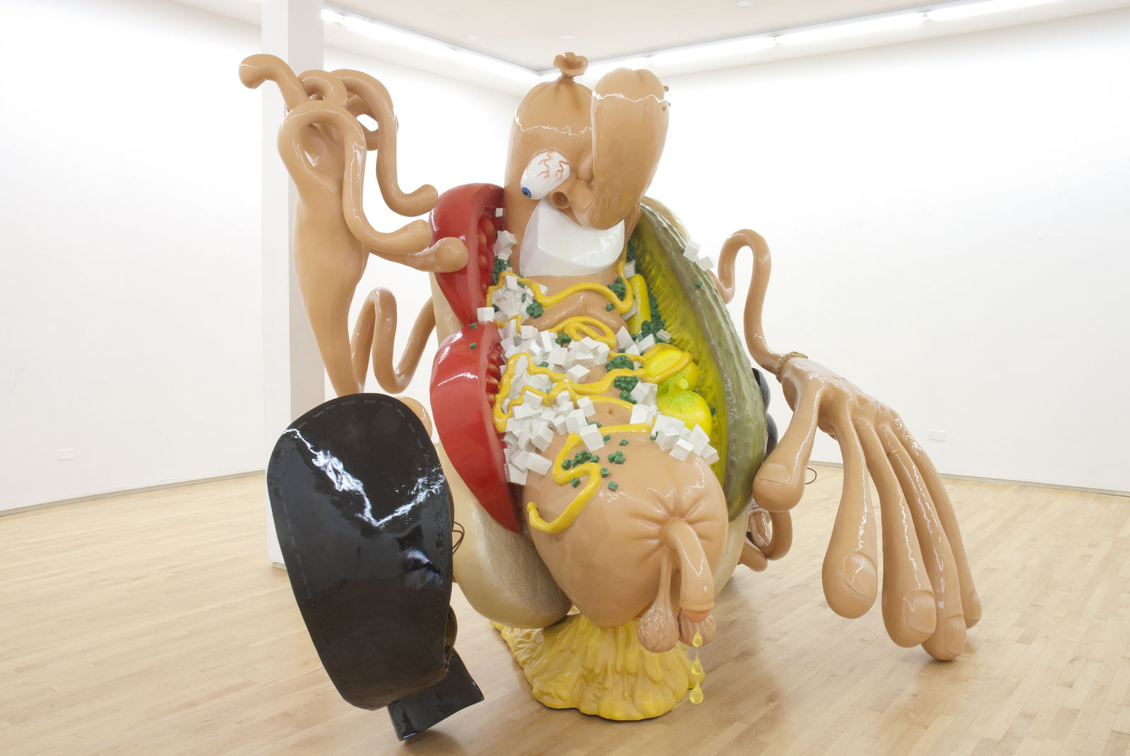 Tony Tasset, Hot Dog Man, 2011