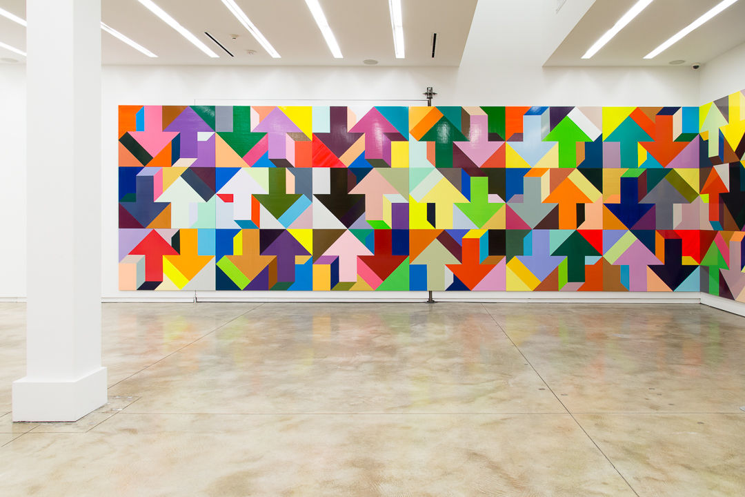 Tony Tasset, Arrow Painting 56, 2016