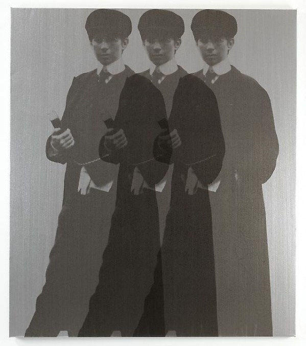 Deborah Kass, Triple Ghost Yentl (My Elvis), 1997