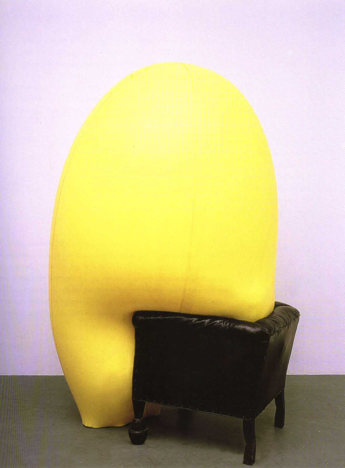 Hans Hemmert, Untitled (Sculptor with Black Chair), 1997