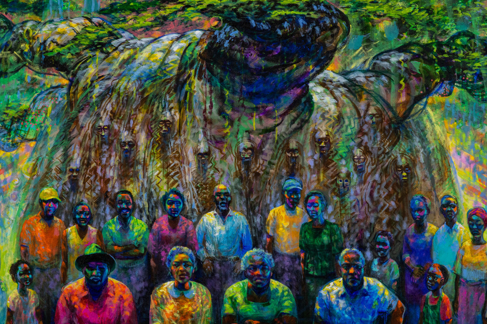 Sherman Beck, Family Gathering, 2022