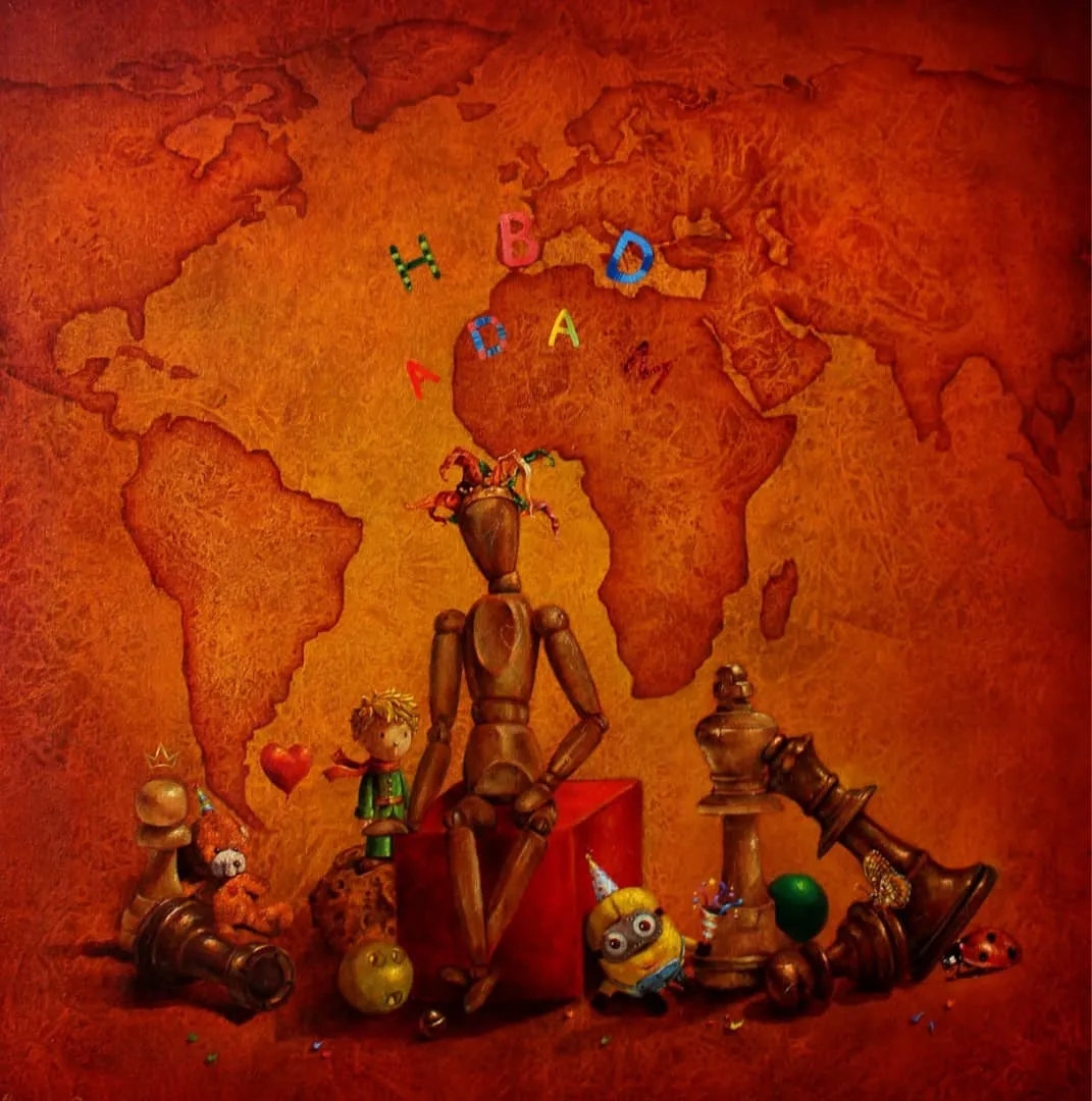 Alemeh Bagherian, The Birth of Humanity, 2025