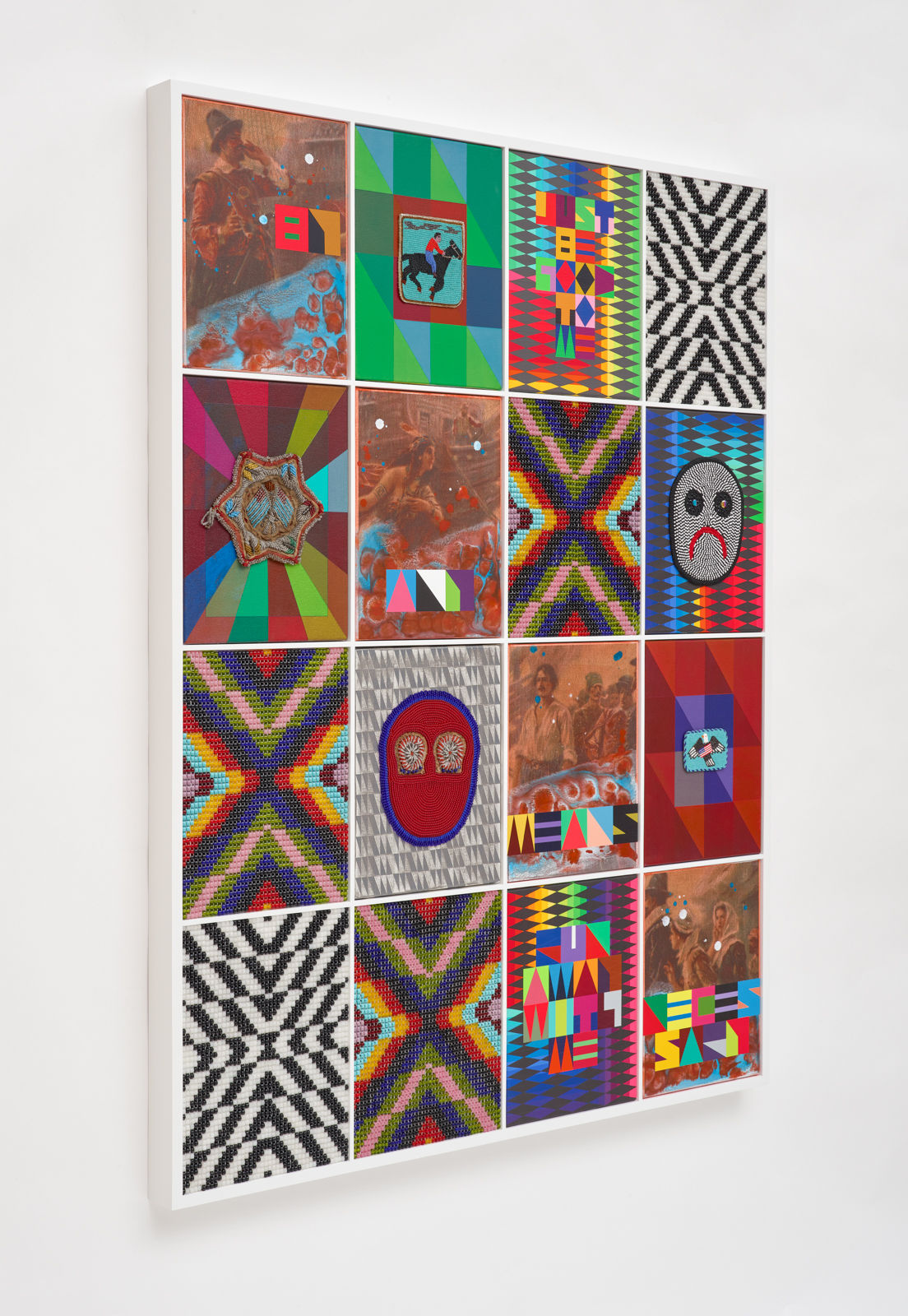 Jeffrey Gibson, BY ANY MEANS NECESSARY, 2021