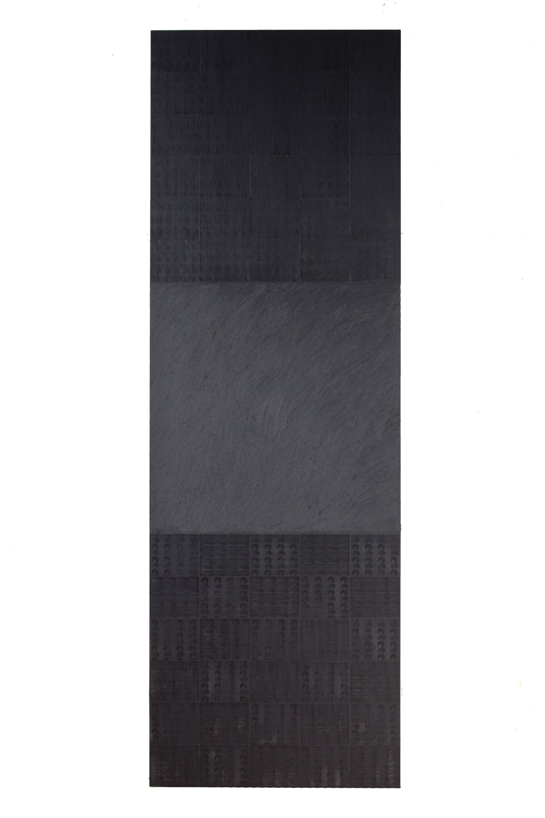 McArthur Binion, Ghost Rhythms for Thomecat II, 2011