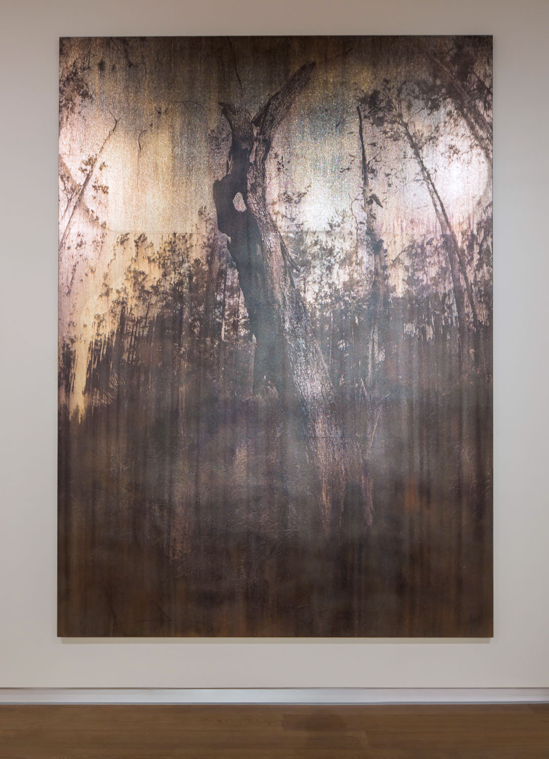 Michael Joo, Entasis (bark), 2016