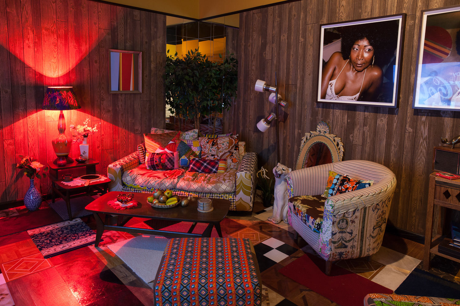 Mickalene Thomas, I Was Born To Do Great Things, 2014