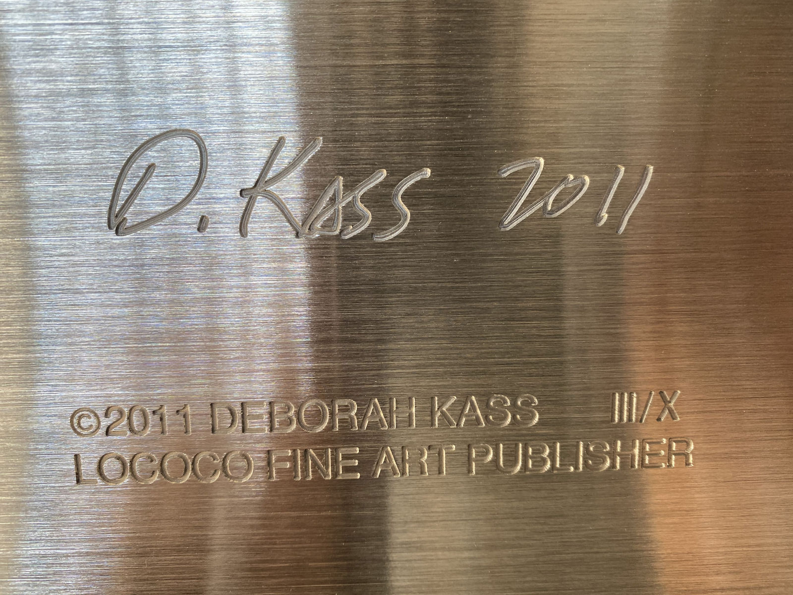 Deborah Kass, OY/YO, 2011