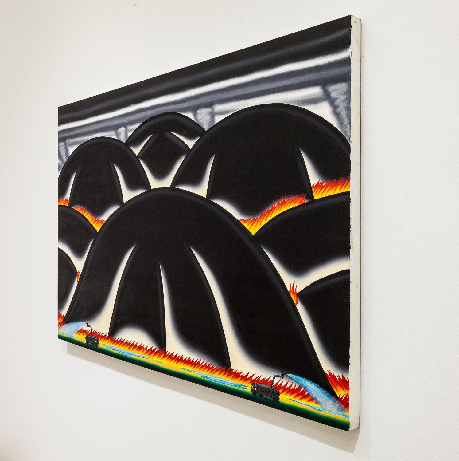 Roger Brown, Burned Hills May-October 1997, 1997