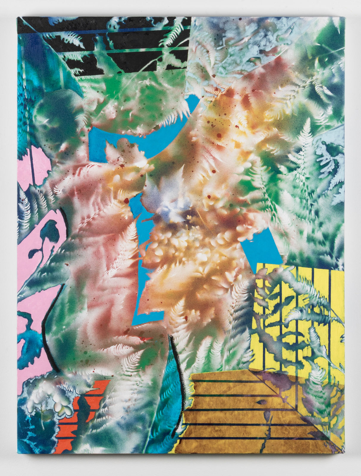 Patrick Chamberlain, Pie Descending a Staircase, 2017