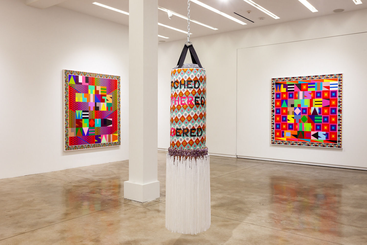 Jeffrey Gibson, CAN YOU FEEL IT, 2019