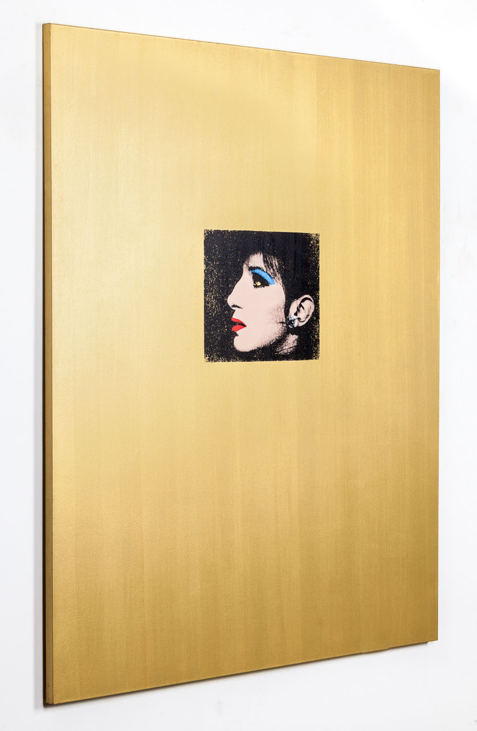 Deborah Kass, Gold Barbra, 1992