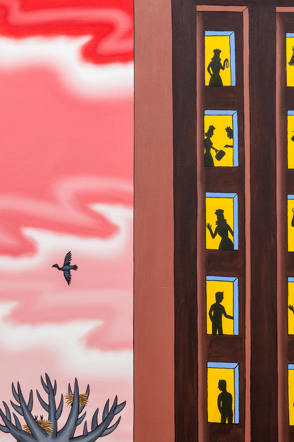 Roger Brown, African Hotel, 1989