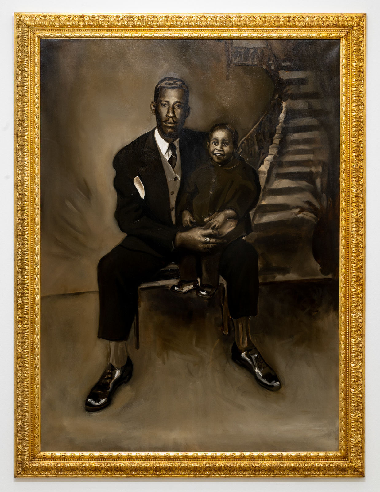 Thelonious Stokes, A Post Mortem Portrait of Emmett and Louis Till, 2021