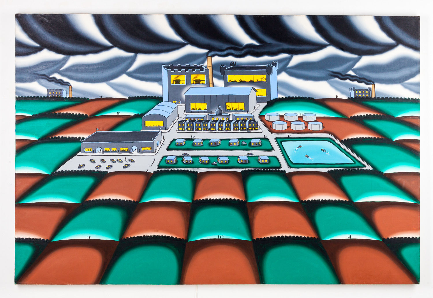 Roger Brown, Company Town, Feudal System, 1979