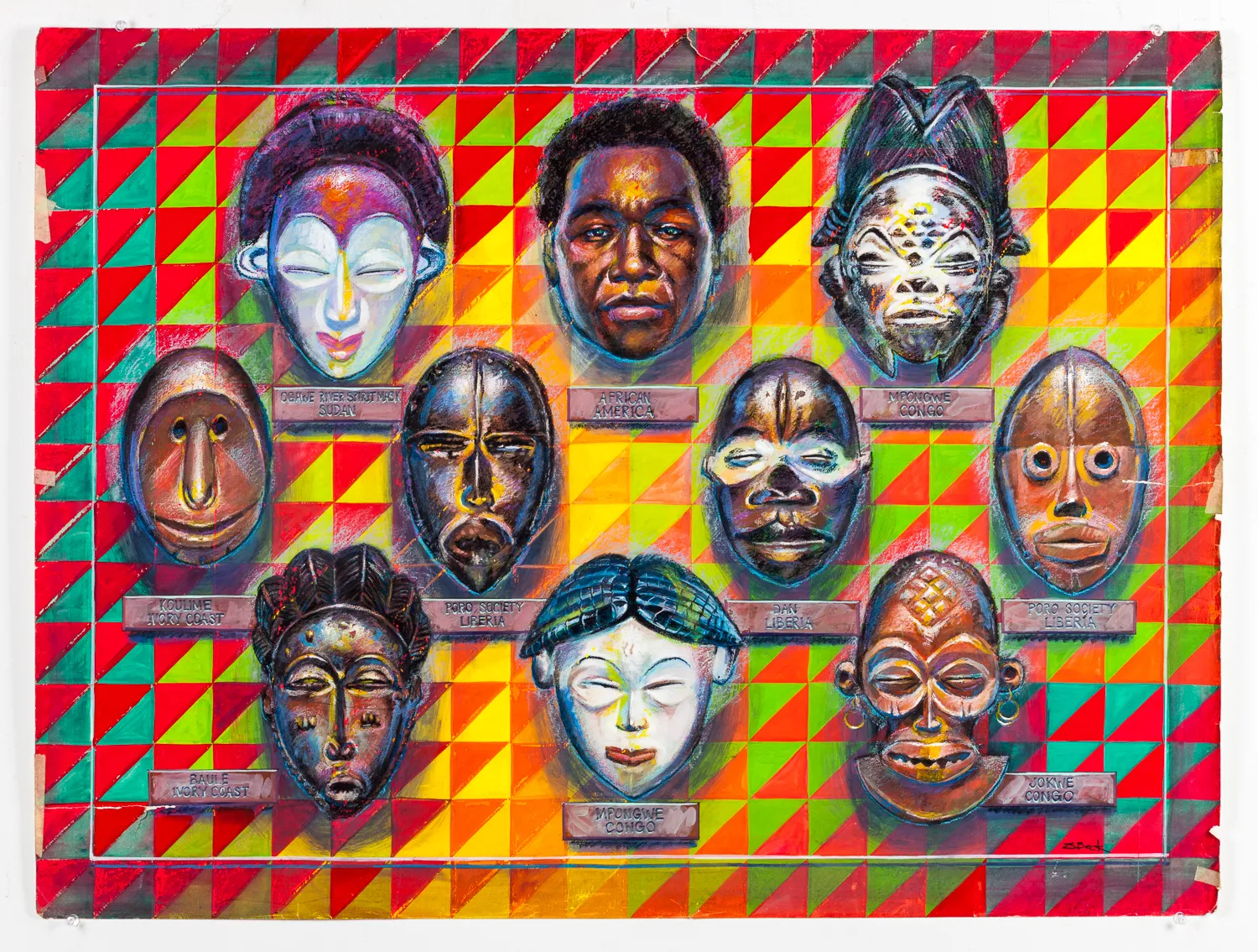 Sherman Beck, Untitled (Ancestors Series), c. 1990