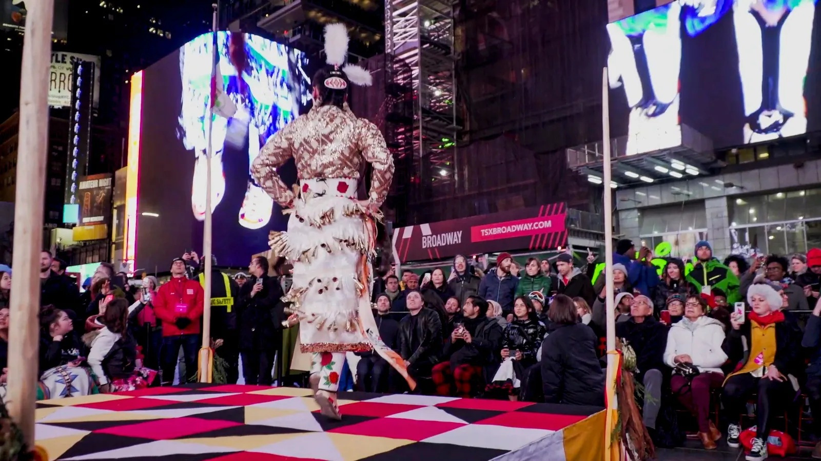 Jeffrey Gibson, SHE NEVER DANCES ALONE, 2020