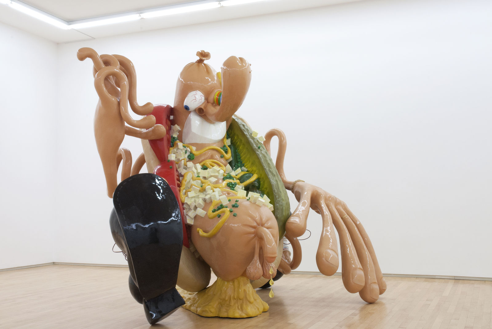 Tony Tasset, Hot Dog Man, 2011