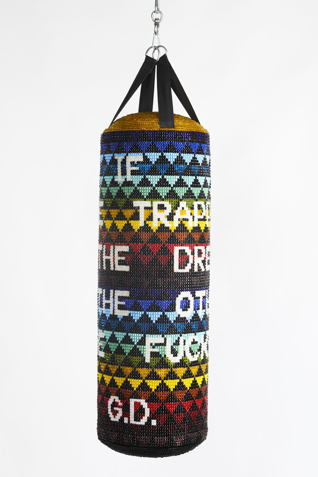 Jeffrey Gibson, TRAPPED IN THE DREAM OF THE OTHER (GD), 2019