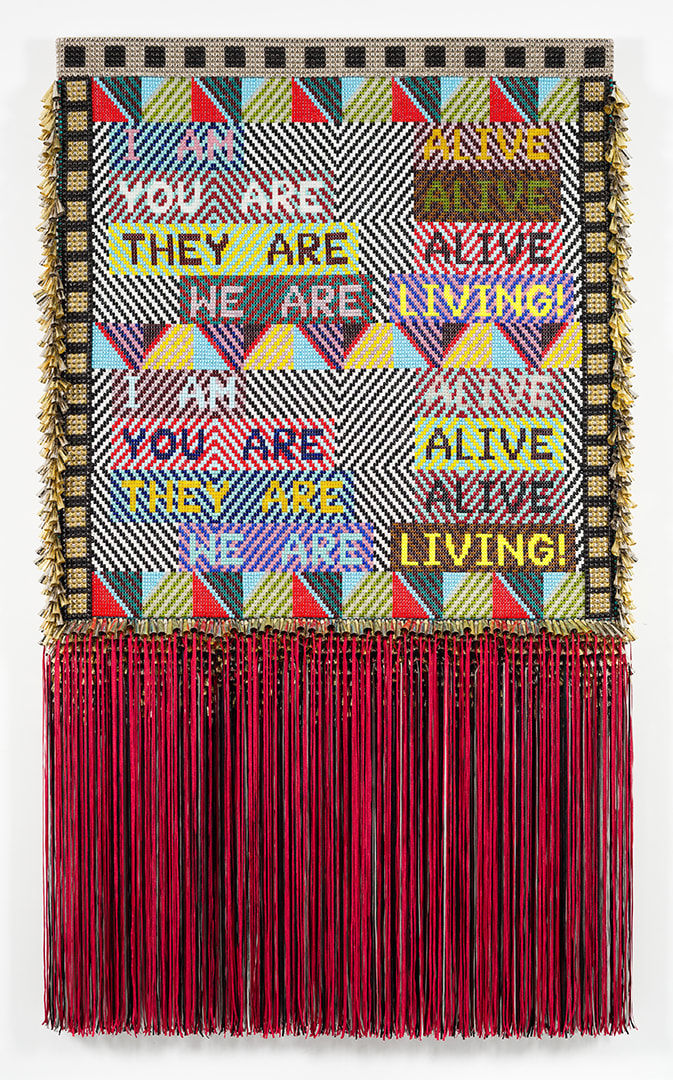 Jeffrey Gibson, ALIVE!, 2016