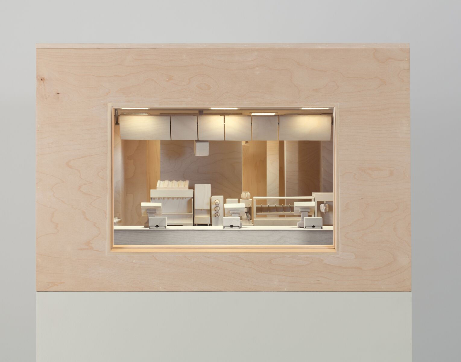 Roxy Paine, Maquette for Carcass Diorama, 2013