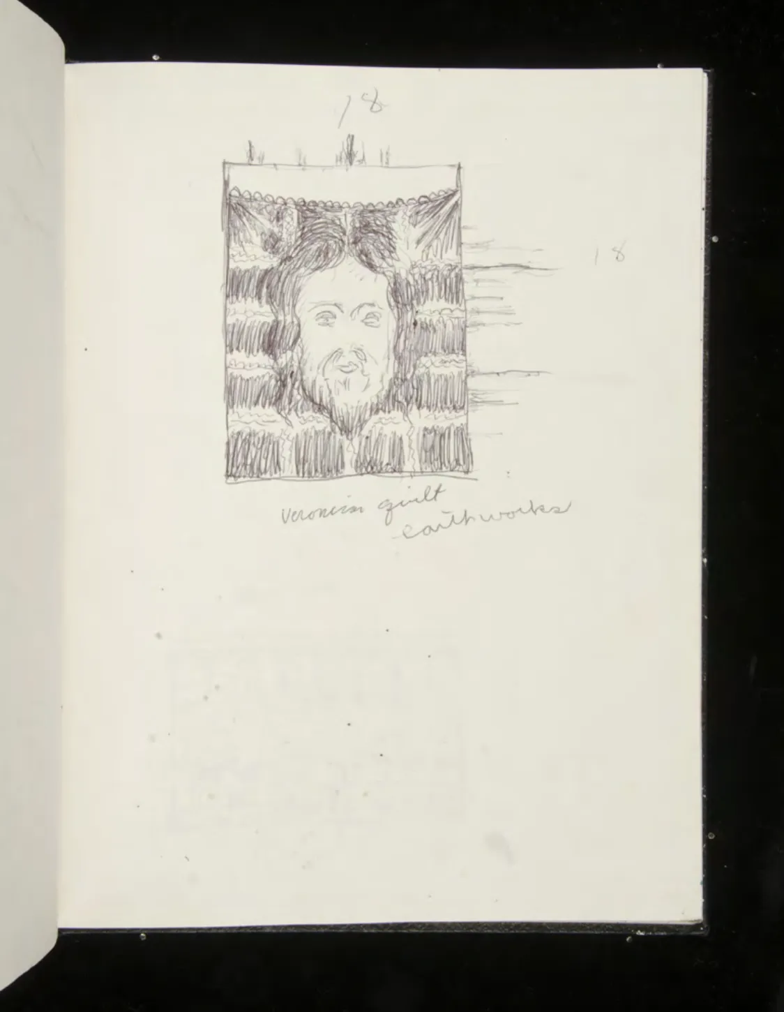 Roger Brown, Veronica’s Landscape, 1988