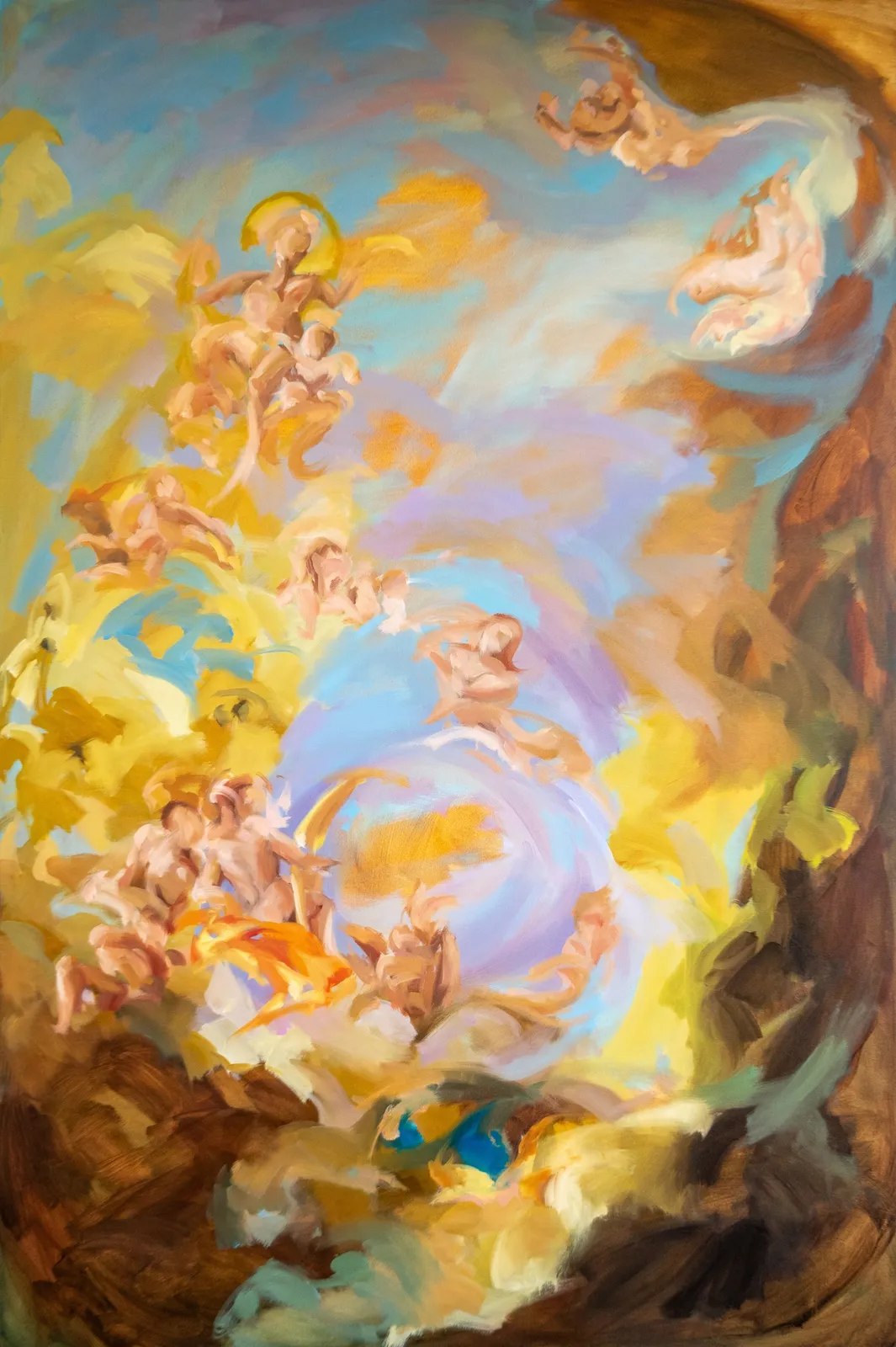 Elena Zhao, In the Valley Above the Heavens, 2024